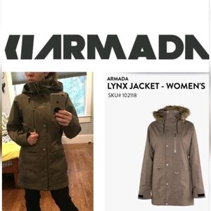 Armada Women's Lynx Ski Jacket - Olive